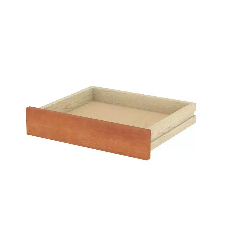 Tavolo da pranzo Famapy in legno naturale con 2 cassetti portaoggetti, superficie spaziosa, porta posate organizzato, essenziale per cucina e sala da pranzo