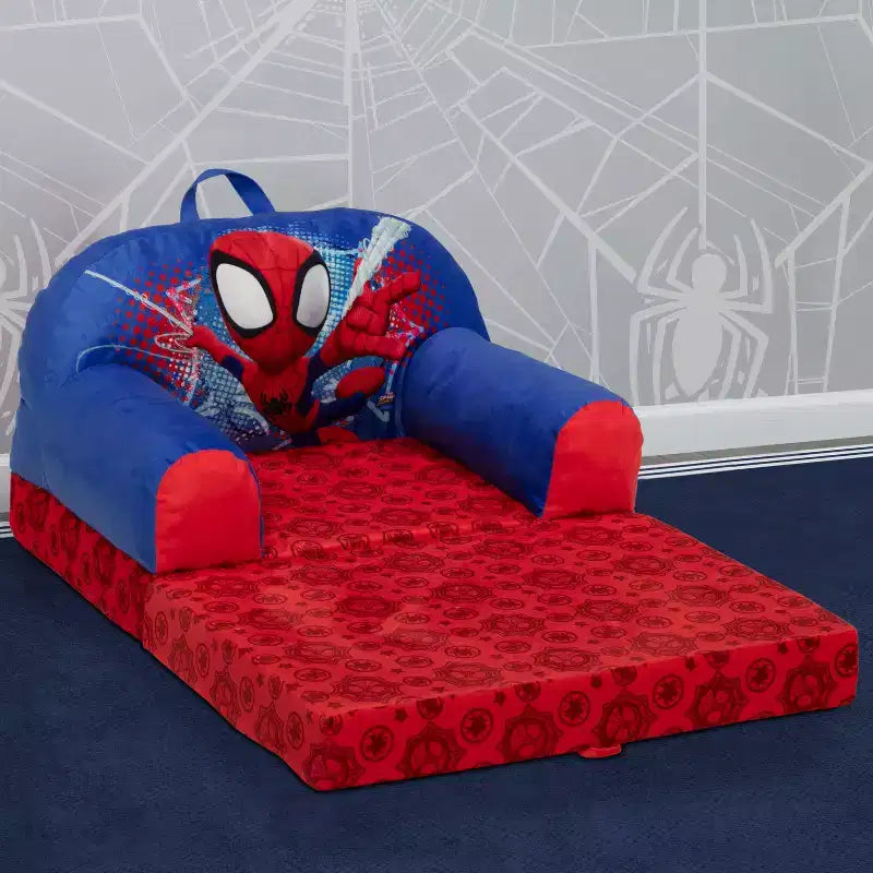 Delta Children Spidey e i Suoi Fantastici Amici Sedia Pieghevole Cozee Buddy