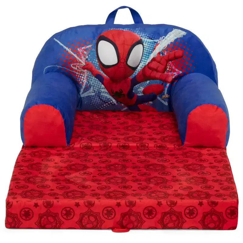 Delta Children Spidey e i Suoi Fantastici Amici Sedia Pieghevole Cozee Buddy