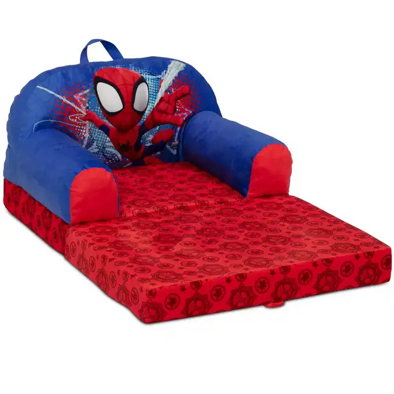Delta Children Spidey e i Suoi Fantastici Amici Sedia Pieghevole Cozee Buddy
