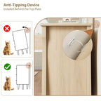 Cassettiera a 6 cassetti per camera da letto, cassettone in legno autoportante largo 120 cm, moderno armadio organizer per soggiorno, ingresso e corridoio