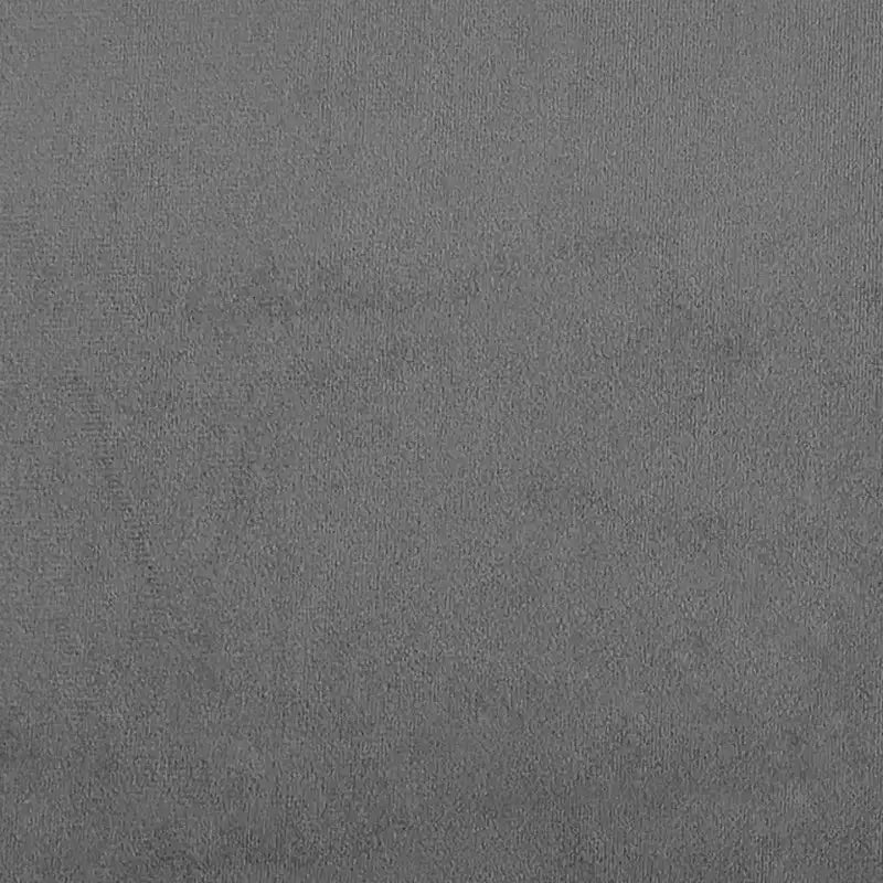 vidaXL Divano a 3 Posti con Cuscini Grigio Scuro in Tessuto in Microfibra