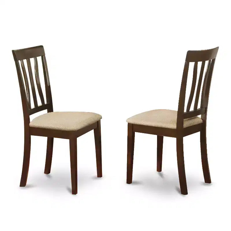 Set tavolo da cucina per 4 – Set da pranzo 5 pezzi con tavolo rotondo e sedie in lino – Stile Art Déco