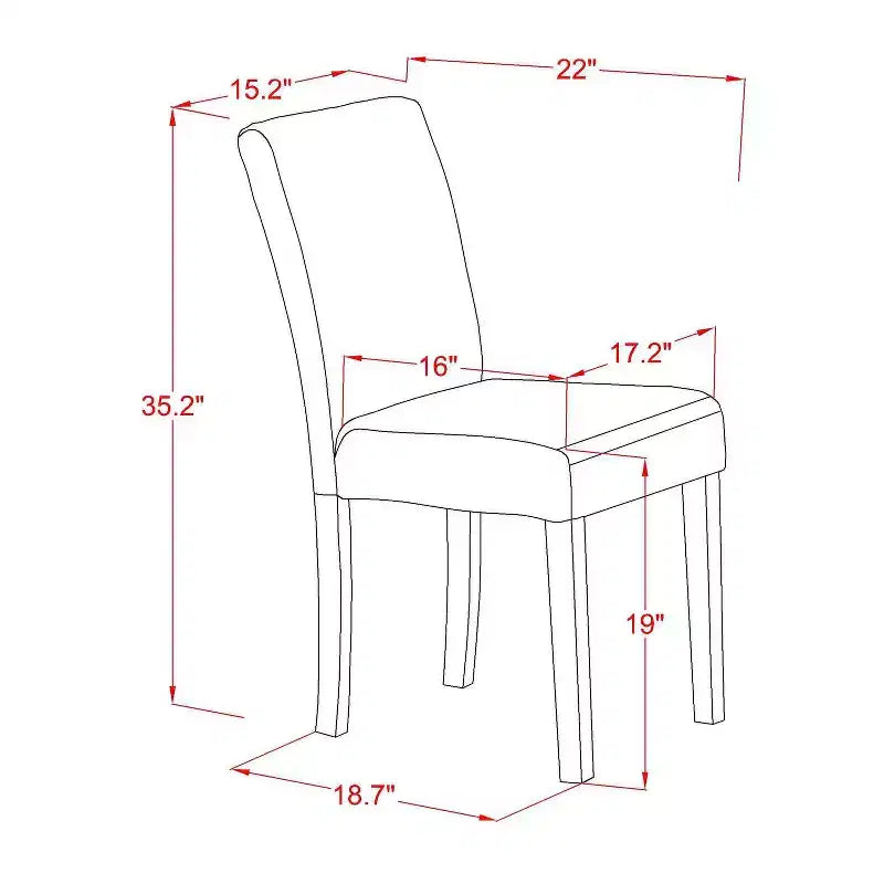 HomeStock Set sala da pranzo in 5 pezzi con finitura lino bianco e piano in legno massello con ante a ribalta (4 posti a sedere)