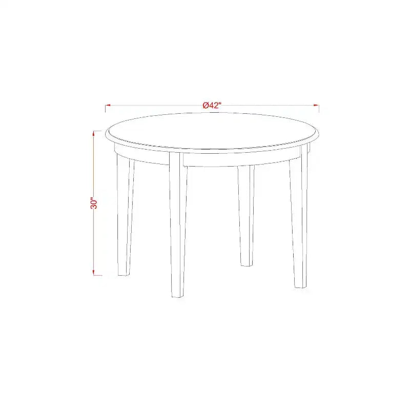 Set Tavolo da Pranzo per Cucina 5 Pezzi Tavolo e Sedie in Legno Moderno Set Dinette