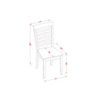 Set da Pranzo - Tavolo da Cucina Piccolo con 4 Sedie - Set da Sala da Pranzo Moderno