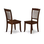 Set da pranzo Southwestern - Set da 5 pezzi tavolo e sedie - Stile rustico country - Tavolo rettangolare con allunga