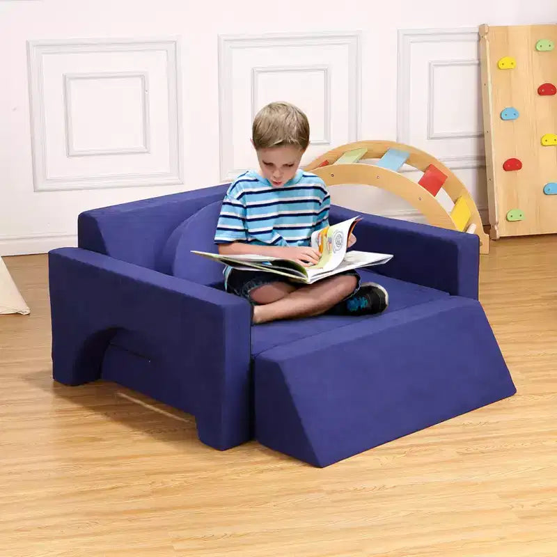 Divano Trasformabile Multifunzionale, Divano Modulare da Gioco per Bambini
