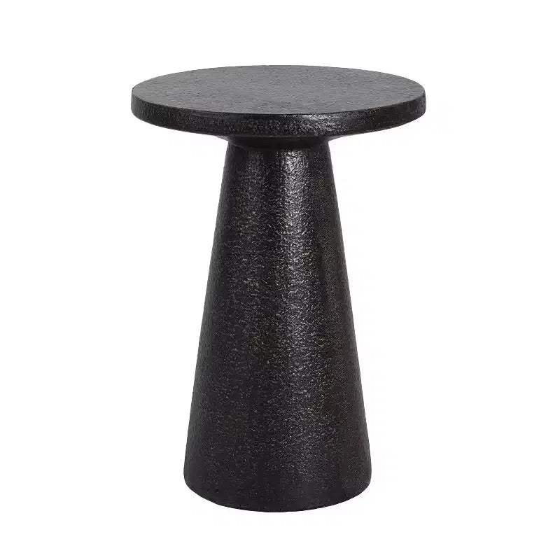 Tavolino d'appoggio moderno in cemento leggero Vane di Christopher Knight Home