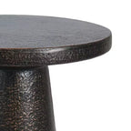 Tavolino d'appoggio moderno in cemento leggero Vane di Christopher Knight Home
