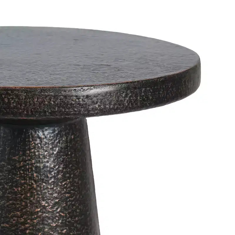 Tavolino d'appoggio moderno in cemento leggero Vane di Christopher Knight Home