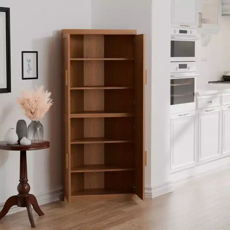 MAYEERTY Armadietti portaoggetti multiuso moderni a 4 ante, efficiente contenitore per soggiorno, sala da pranzo, camera da letto, beige, 2 pezzi