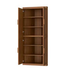 MAYEERTY Armadietti portaoggetti multiuso moderni a 4 ante, efficiente contenitore per soggiorno, sala da pranzo, camera da letto, beige, 2 pezzi