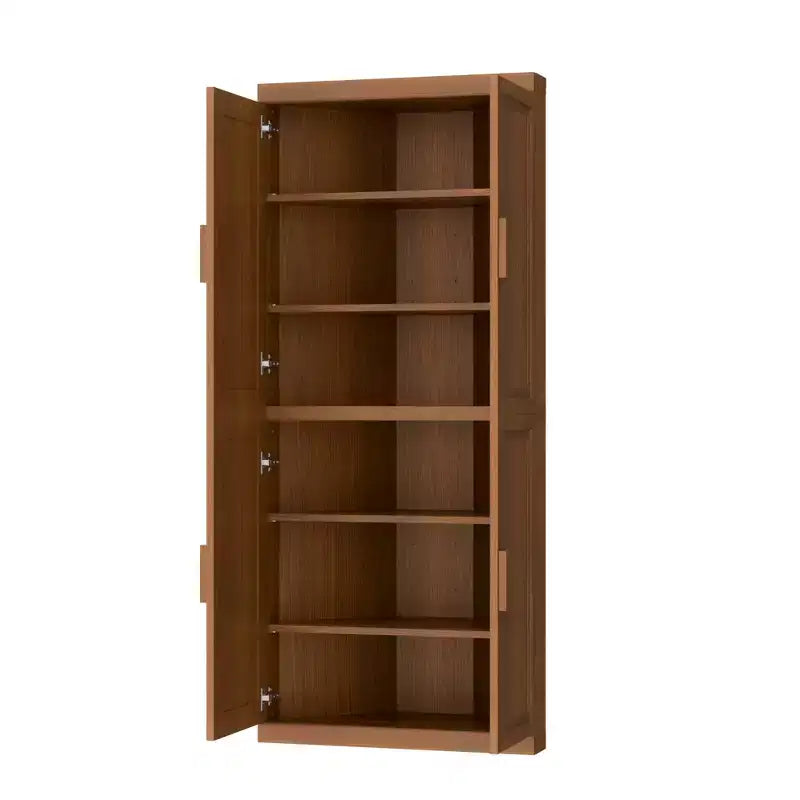 MAYEERTY Armadietti portaoggetti multiuso moderni a 4 ante, efficiente contenitore per soggiorno, sala da pranzo, camera da letto, beige, 2 pezzi