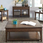 Liberty Furniture, Tavolino Lampada Quadrato Lake House