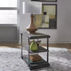 Liberty Furniture, tavolino a ripiani Modern View in grigio Gauntlet