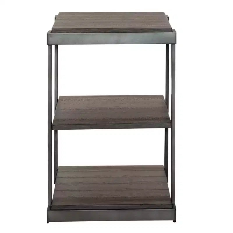 Liberty Furniture, tavolino a ripiani Modern View in grigio Gauntlet