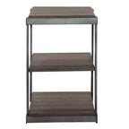Liberty Furniture, tavolino a ripiani Modern View in grigio Gauntlet