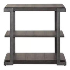 Liberty Furniture, tavolino a ripiani Modern View in grigio Gauntlet