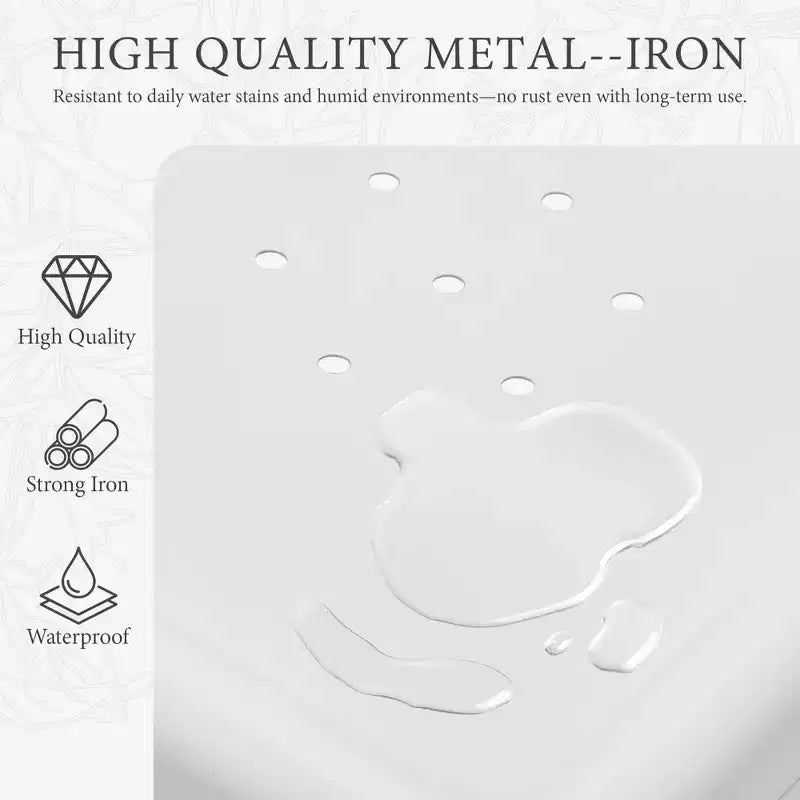 MAYEERTY Set di 4 Sedie da Pranzo in Metallo Impilabili Stile Industriale Capacità di Carico 136 kg per Cucina Sala da Pranzo