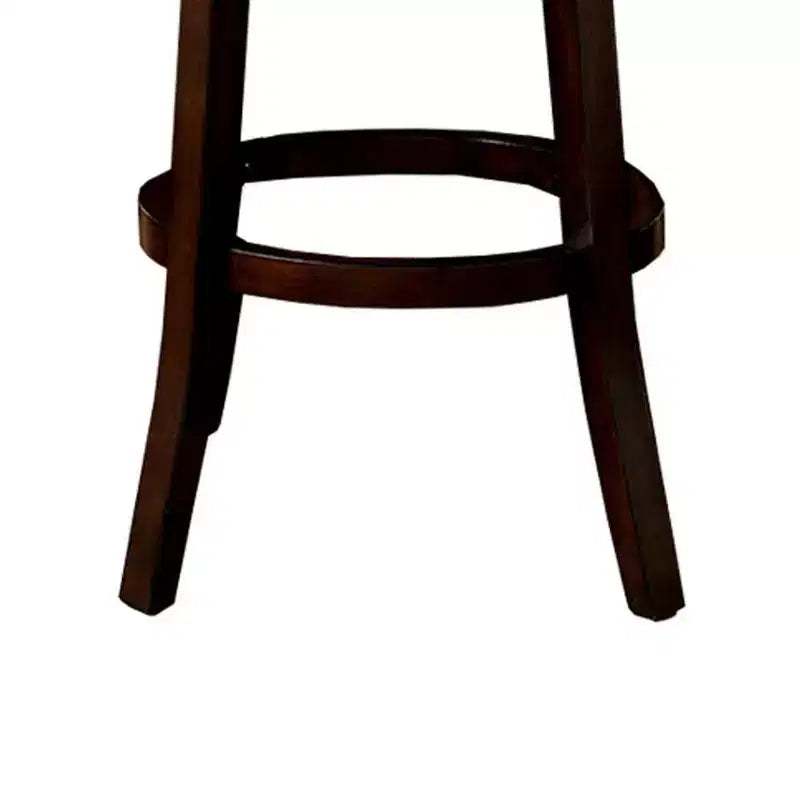 Sgabello da bar Royal Hampton Contemporary con cuscino in lino, finitura beige, set da 2
