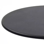 Tavolino Rotondo in Metallo Vintage Tavolino da Salotto Comodino Piccolo Spazio Accentato