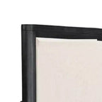 Specchio da comò Royal Hampton con design smussato, legno massello grigio cenere 38x42