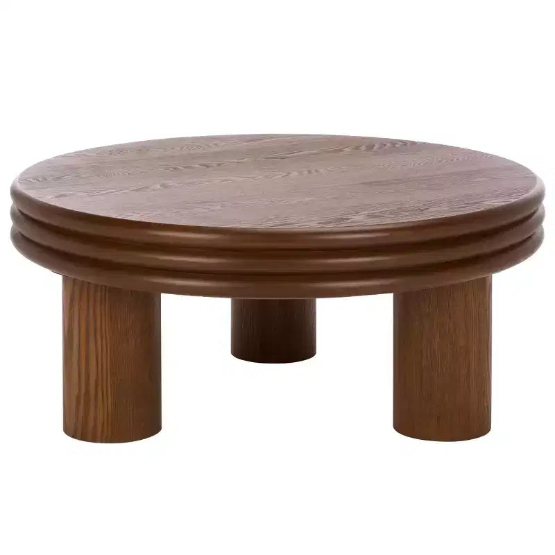 Tavolino rotondo Averny - COF2318A - Noce - Safavieh