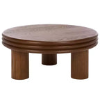 Tavolino rotondo Averny - COF2318A - Noce - Safavieh