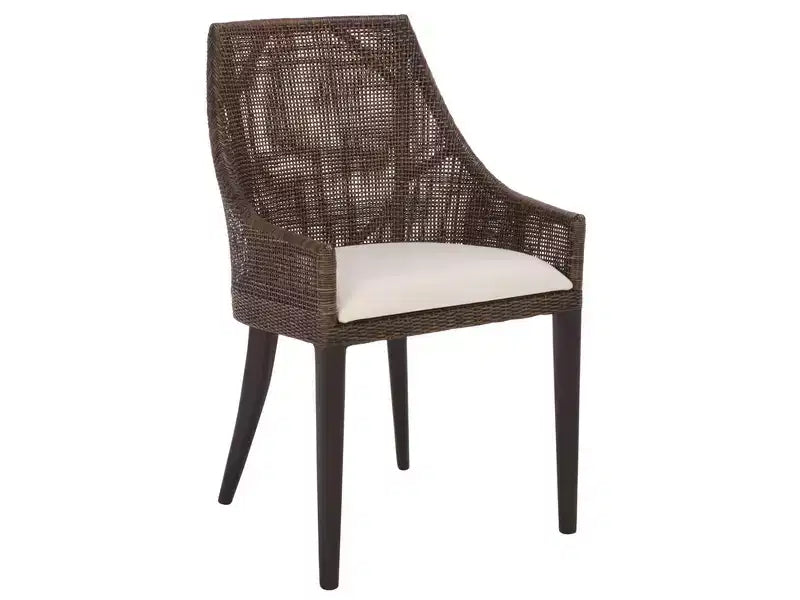 Poltrona Maro - ACH4905 - Marrone scuro/Avorio - Safavieh