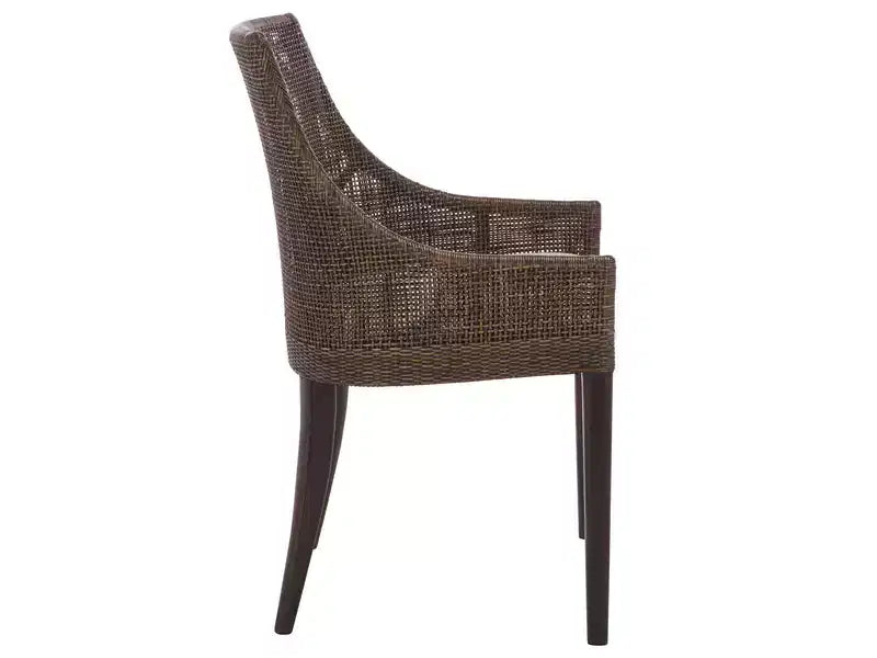 Poltrona Maro - ACH4905 - Marrone scuro/Avorio - Safavieh