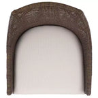 Poltrona Maro - ACH4905 - Marrone scuro/Avorio - Safavieh
