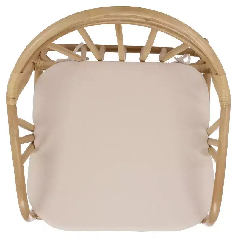 Sedia da pranzo Billie in rattan - SEA8041 - Naturale/Crema - Safavieh