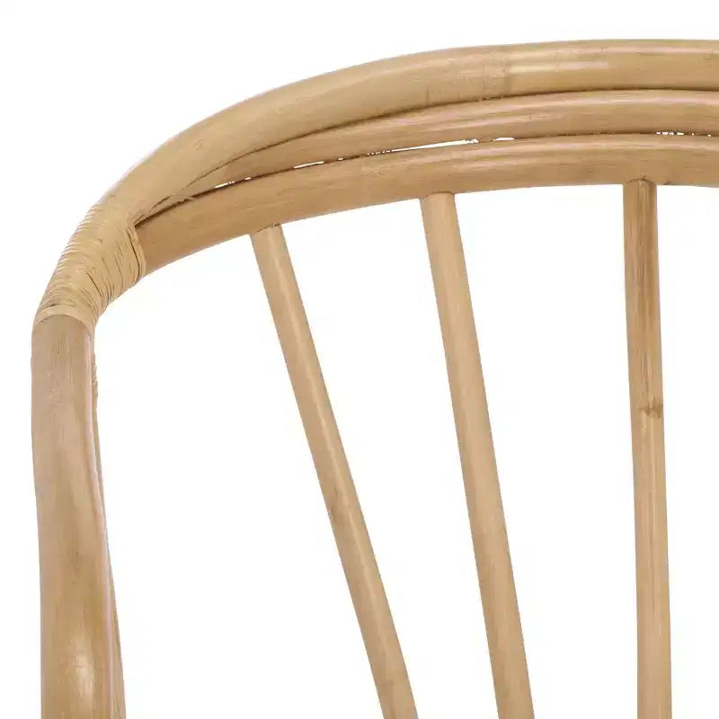 Sedia da pranzo Billie in rattan - SEA8041 - Naturale/Crema - Safavieh