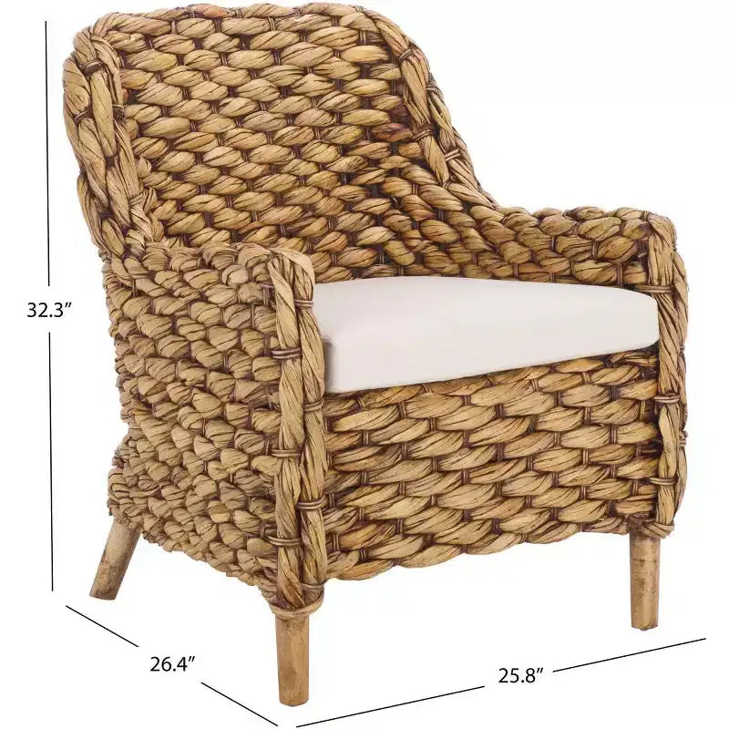 Poltrona Accento Purrl Hyacinth con Cuscino - ACH6533 - Safavieh