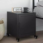 vidaXL Comodino Acciaio Laminato a Freddo 36 x 39 x 43,5 cm