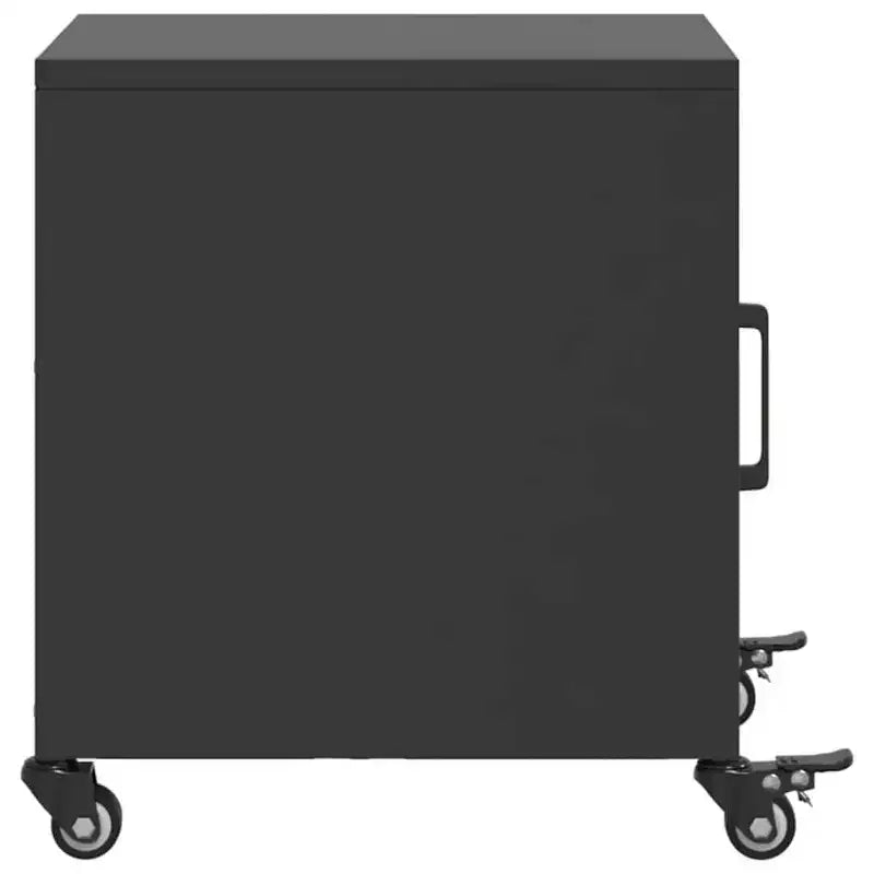 vidaXL Comodino Acciaio Laminato a Freddo 36 x 39 x 43,5 cm