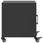 vidaXL Comodino Acciaio Laminato a Freddo 36 x 39 x 43,5 cm