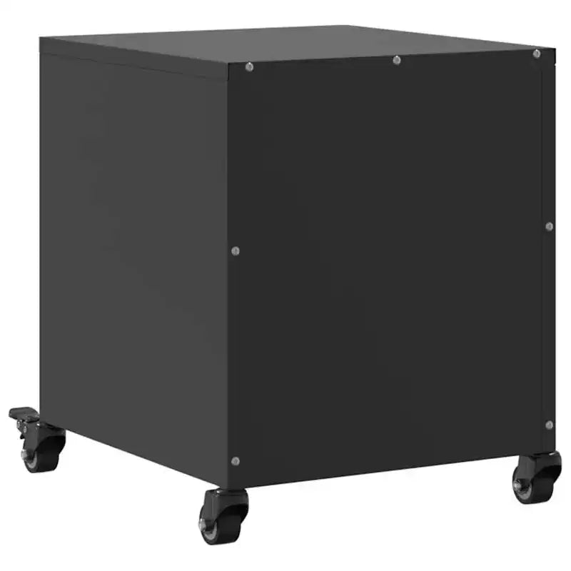 vidaXL Comodino Acciaio Laminato a Freddo 36 x 39 x 43,5 cm