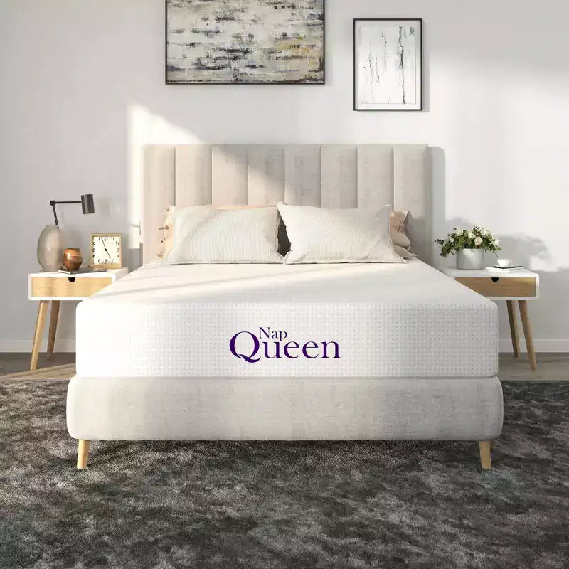Okak Modern 6-12Inches Thickened Memory Foam Mattress with Silky Mesh Cover,CertiPUR-US Certified Bed Mattresses for Comfy Sleep