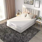 Materasso in memory foam Okak Modern da 15-30 cm di spessore con rivestimento in rete setosa, materassi certificati CertiPUR-US per un sonno confortevole