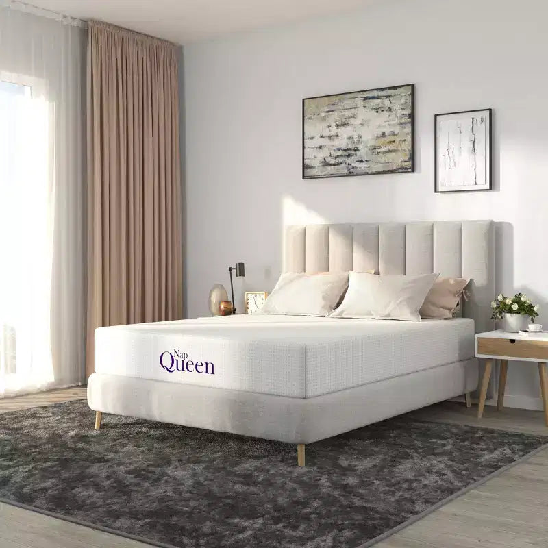 Materasso in memory foam Okak Modern da 15-30 cm di spessore con rivestimento in rete setosa, materassi certificati CertiPUR-US per un sonno confortevole