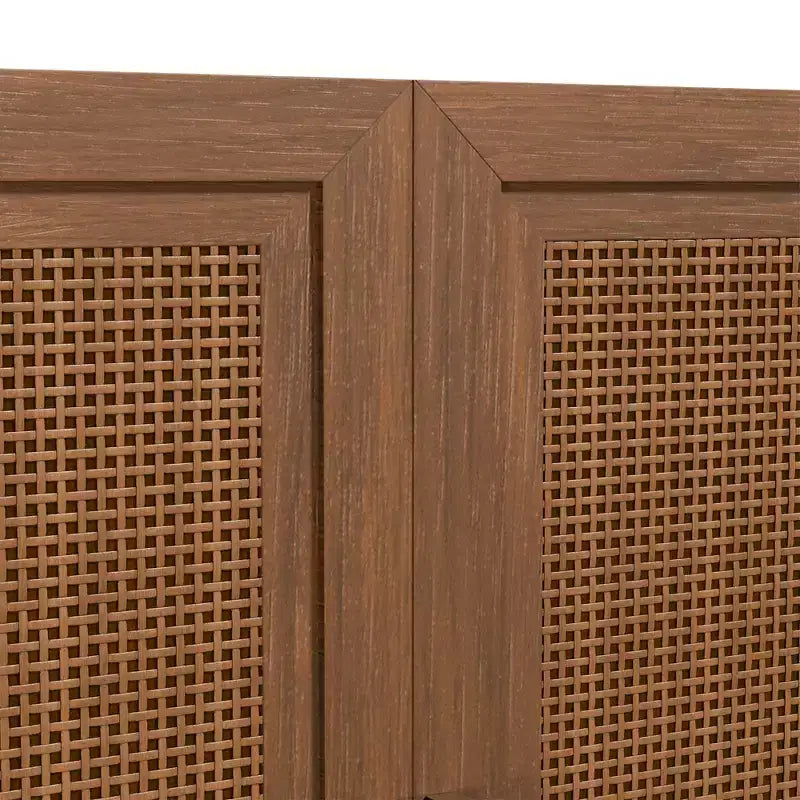 Dovelina - Cerniere Regolabili e Gestione Cavi! La Credenza Nera Risolve i Problemi di Spazio
