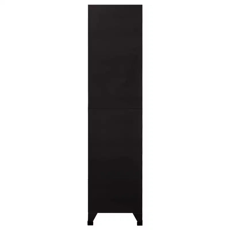 vidaXL Libreria Libreria con Gambe in Metallo Mobile Contenitore OSLO Legno Massello