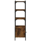 vidaXL Libreria a 3 ripiani, scaffale portaoggetti, organizer in legno ingegnerizzato