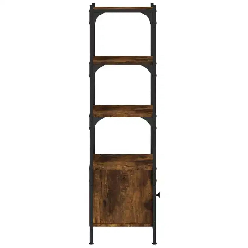 vidaXL Libreria a 3 ripiani, scaffale portaoggetti, organizer in legno ingegnerizzato