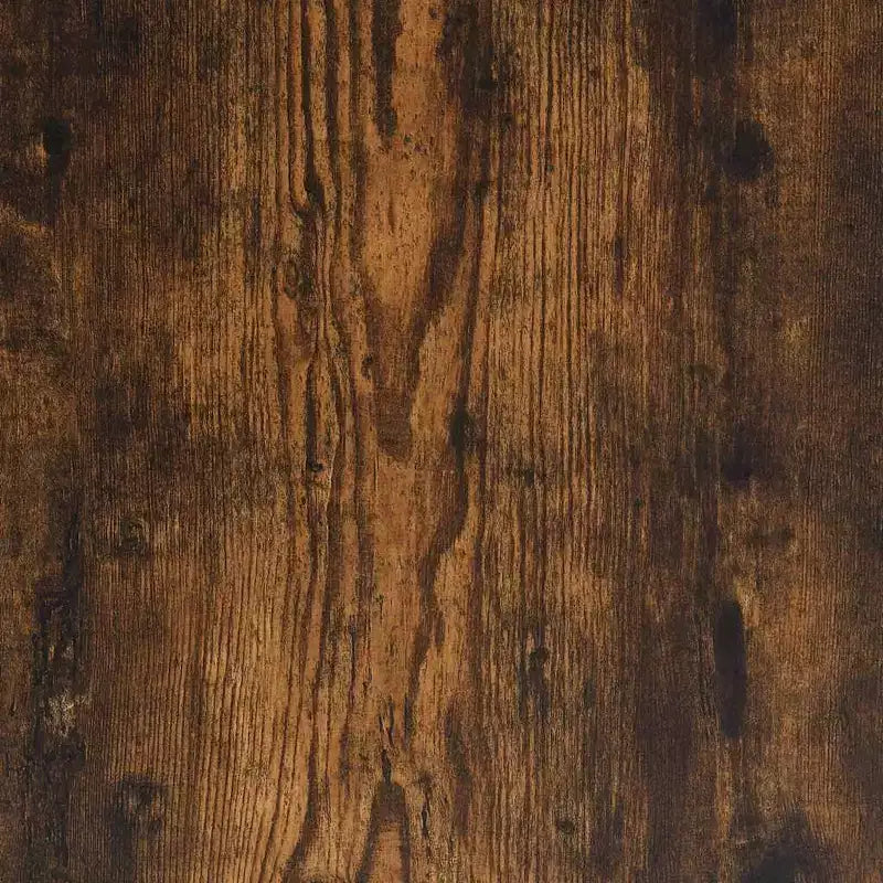 vidaXL Libreria in legno ingegnerizzato rovere fumo con piedini regolabili, media