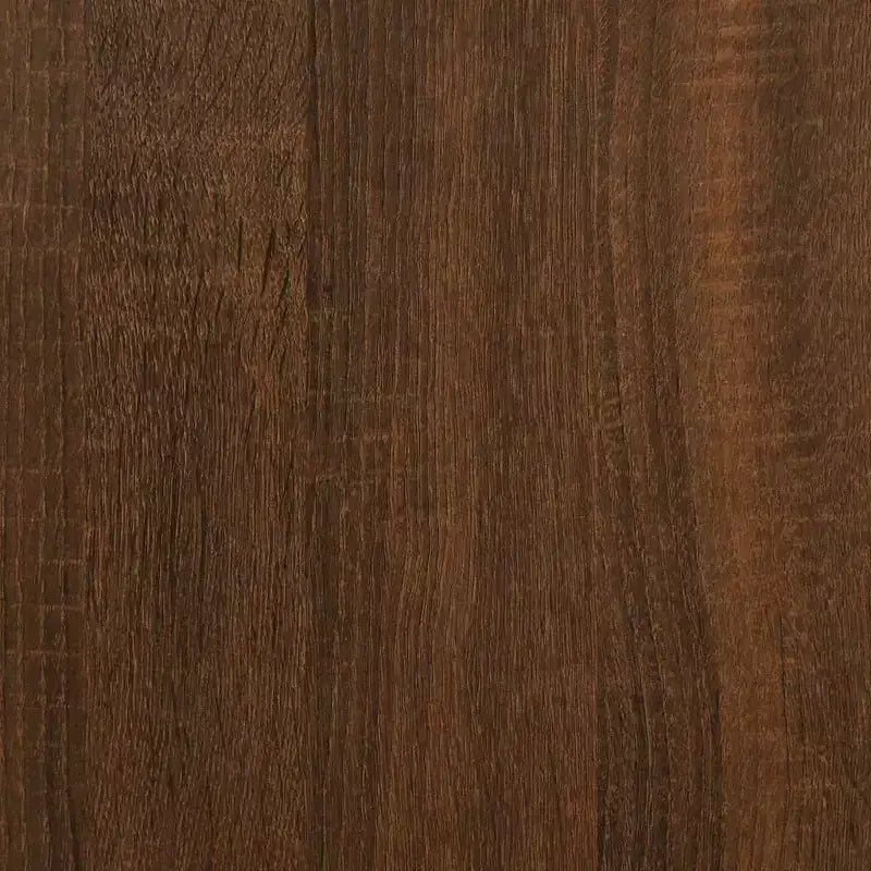 vidaXL Libreria in legno ingegnerizzato rovere fumo con piedini regolabili, media