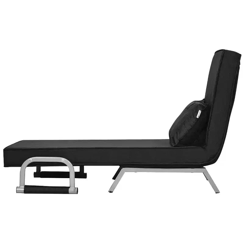 Divano Letto Costway, Poltrona Pieghevole, Reclinabile in 5 Posizioni, Completamente Imbottito, Chaise Longue