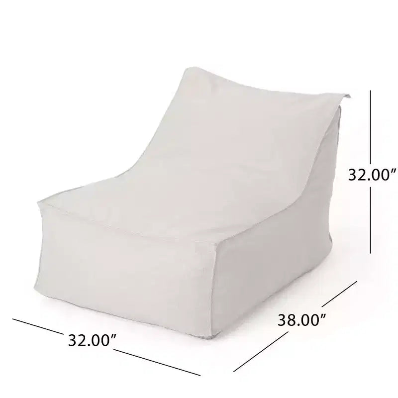 Poltrona a sacco TUYOHW con tessuto resistente all'acqua, divano lounge per adulti, comodo divano per soggiorno e camera da letto